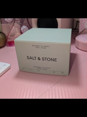 Salt & Stone Bergamot & Hinoki Body Cream